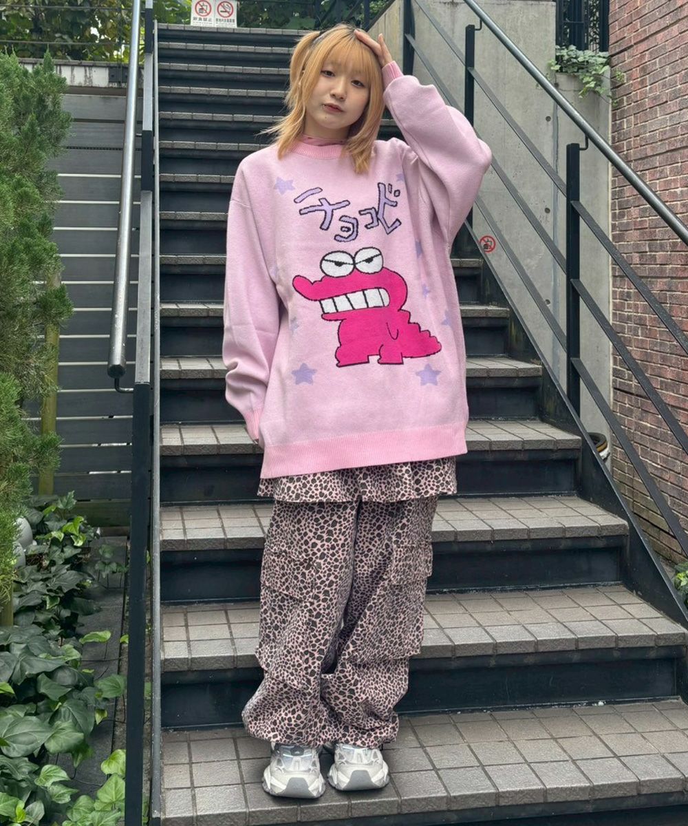 クレヨンしんちゃん】チョコビ KNIT | Candy Stripper（キャンディ