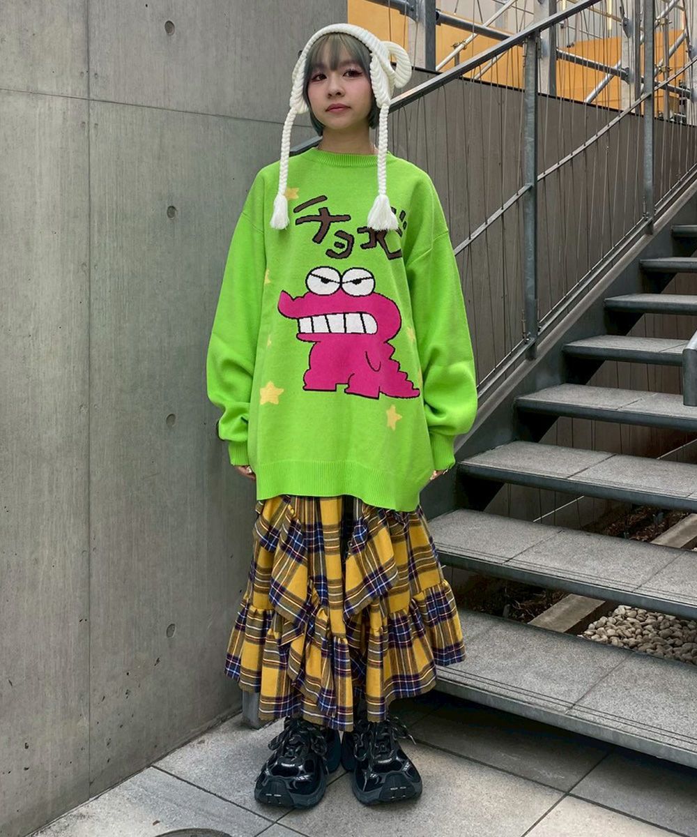 クレヨンしんちゃん】チョコビ KNIT | Candy Stripper（キャンディ