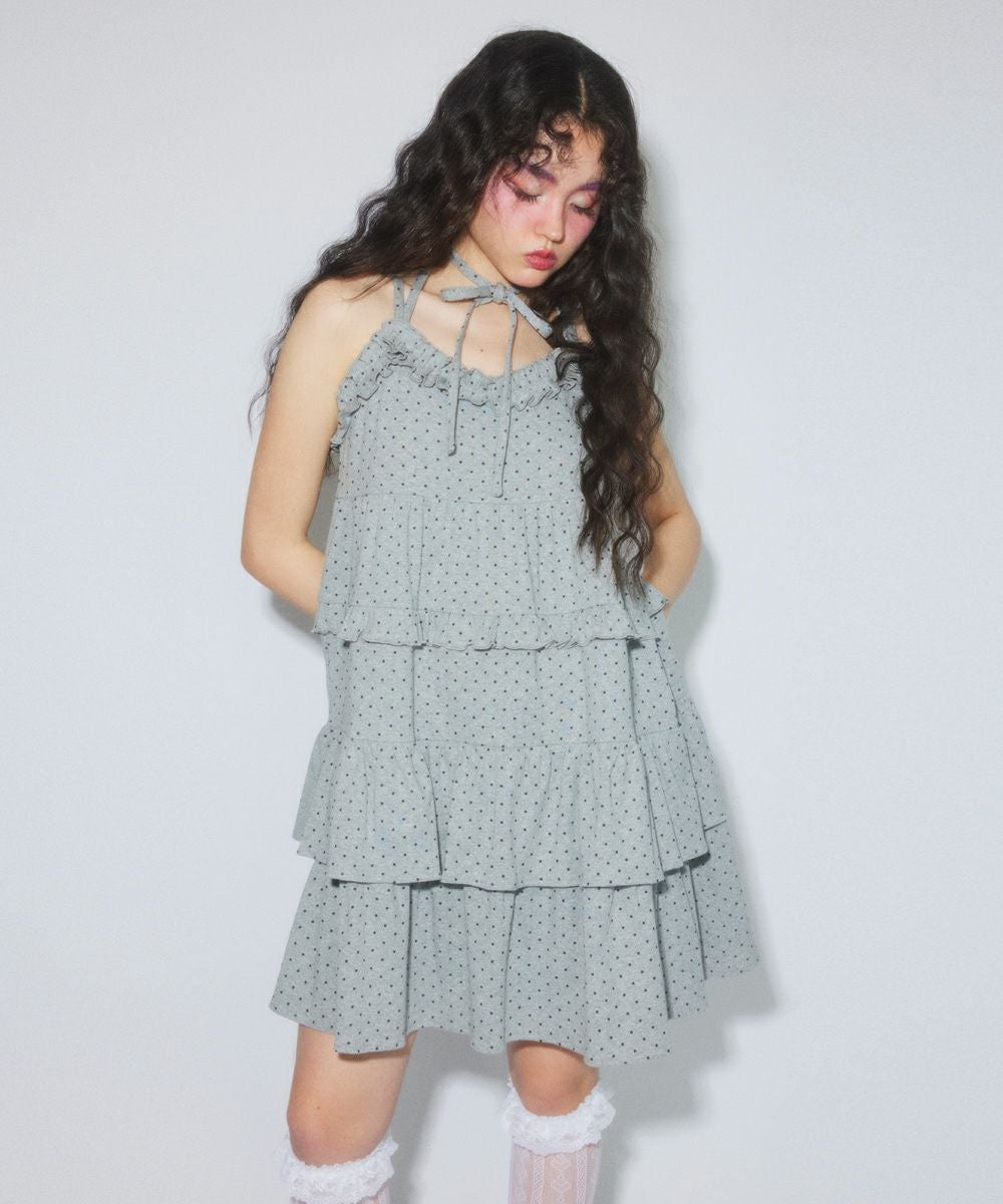 RIBBON RIBBON TULLE ONE-PIECE | Candy Stripper（キャンディ