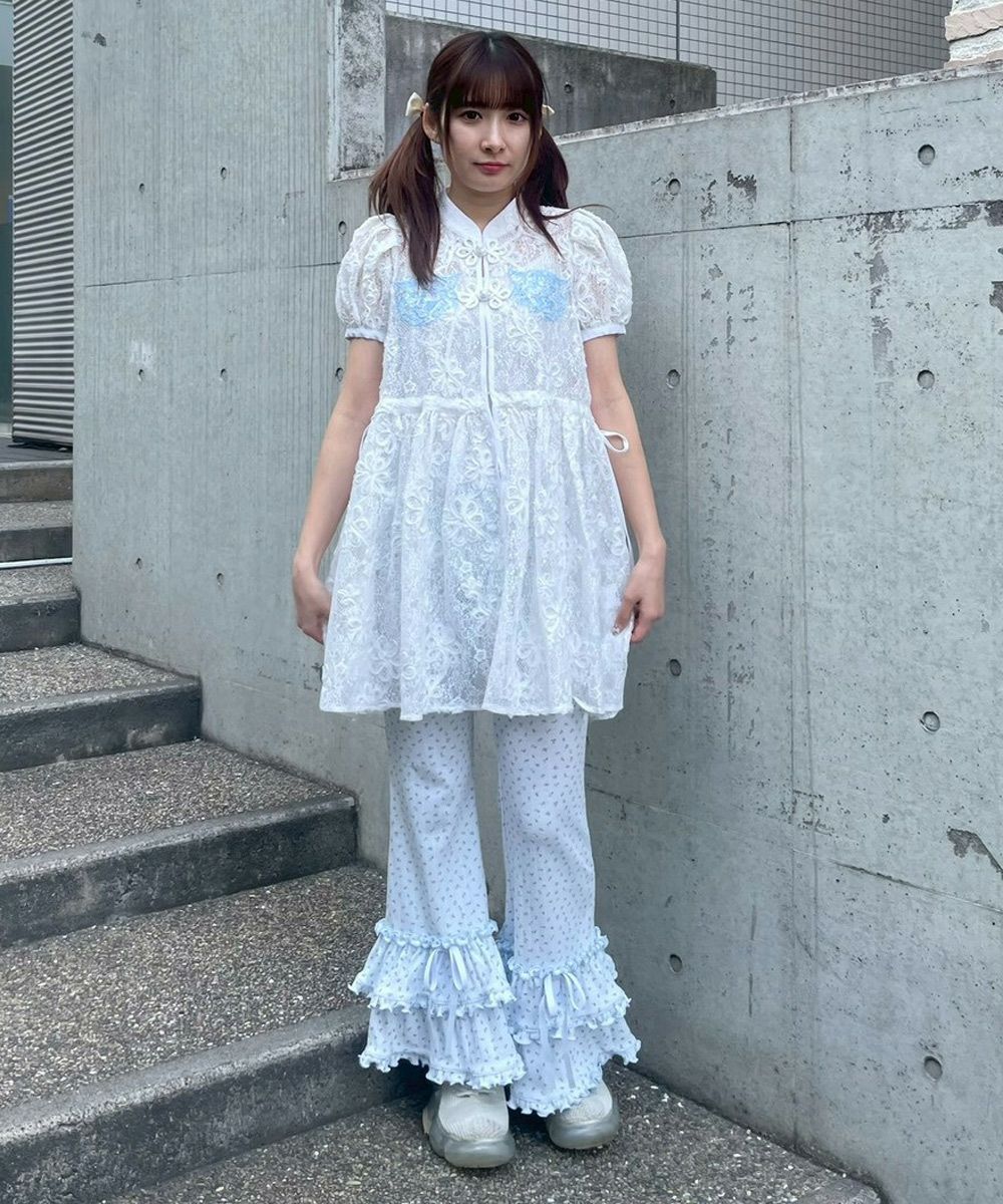 LACY CHINA MINI ONE-PIECE | Candy Stripper（キャンディ