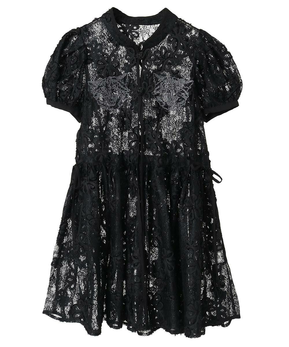 LACY CHINA MINI ONE-PIECE | Candy Stripper（キャンディ