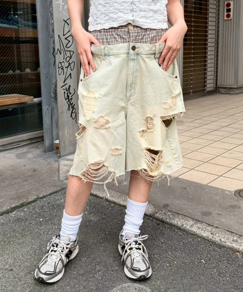 SHORT FRILL PANTS | Candy Stripper（キャンディ ストリッパー
