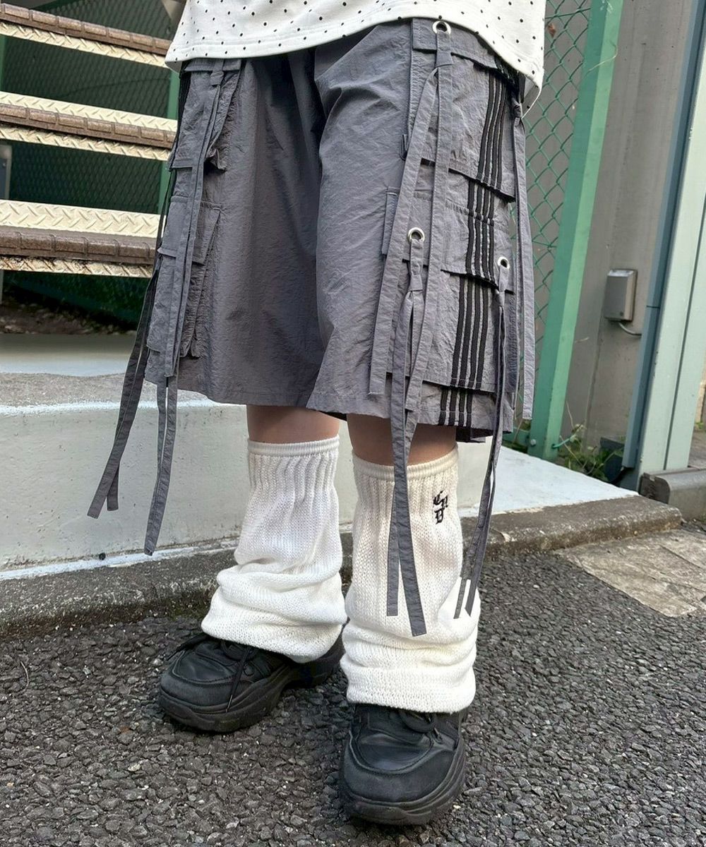 8 POCKETS NYLON HALF PANTS | Candy Stripper（キャンディ