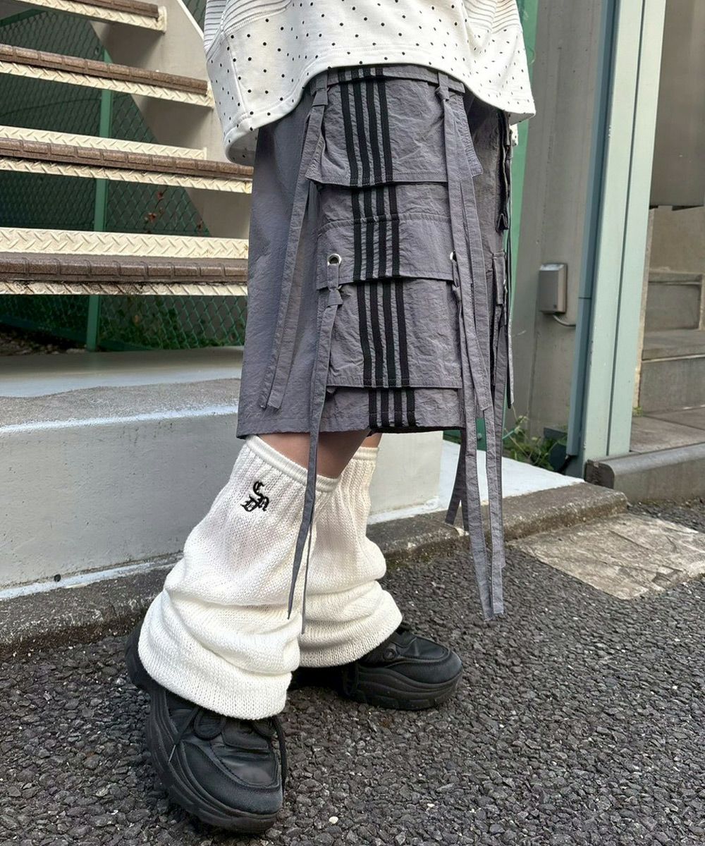 8 POCKETS NYLON HALF PANTS | Candy Stripper（キャンディ