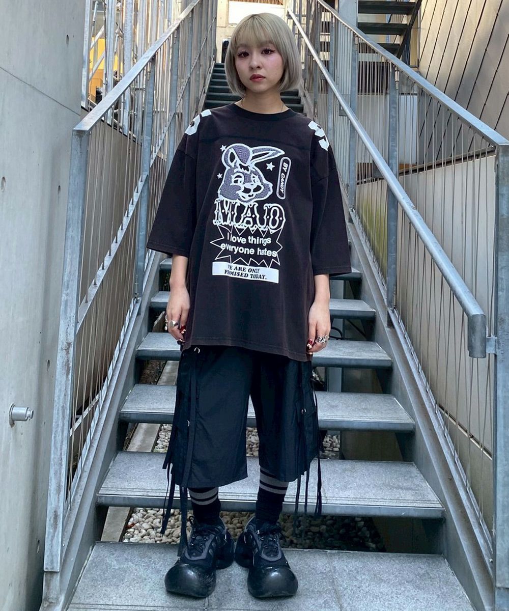 8 POCKETS NYLON HALF PANTS | Candy Stripper（キャンディ