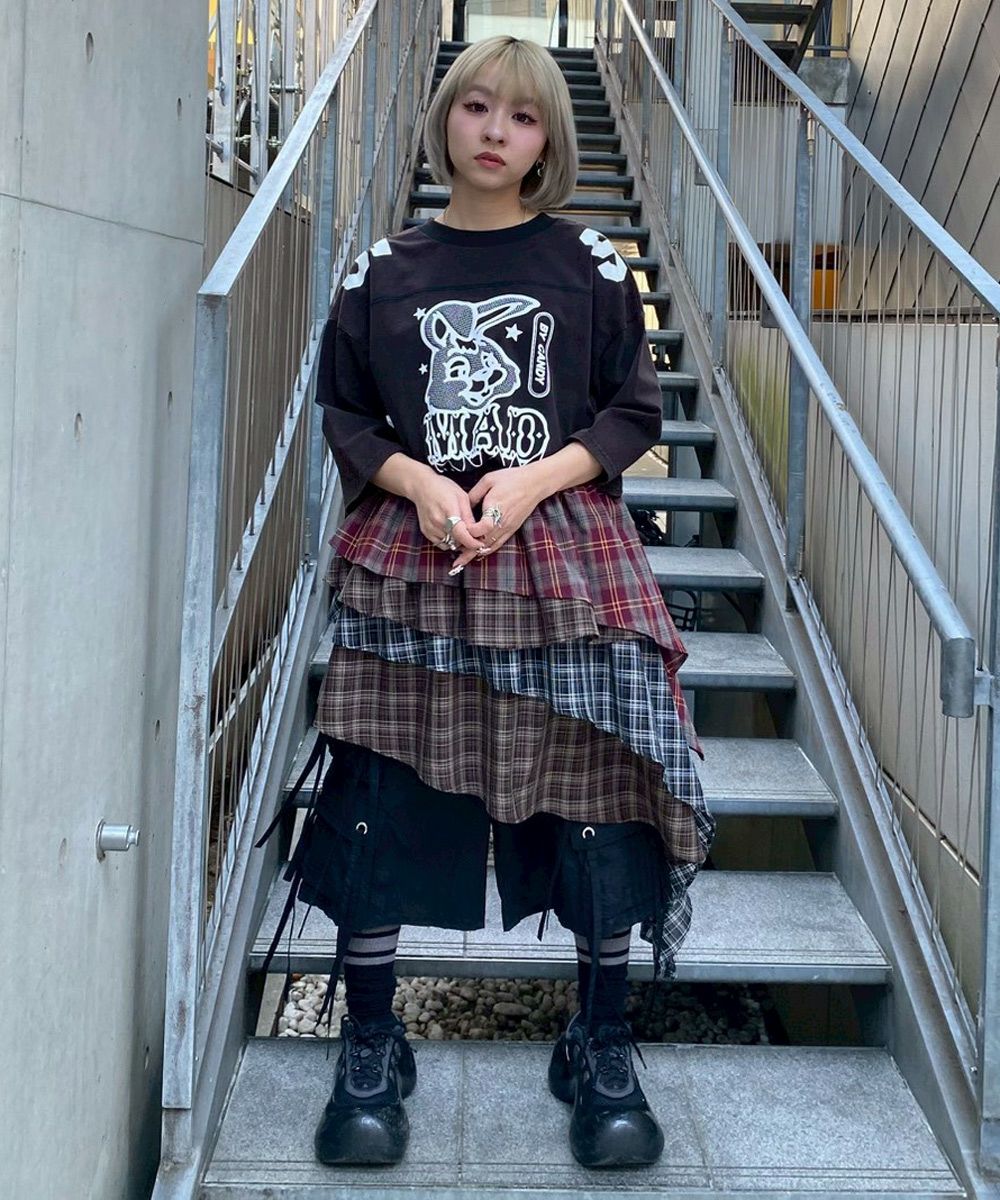 8 POCKETS NYLON HALF PANTS | Candy Stripper（キャンディ