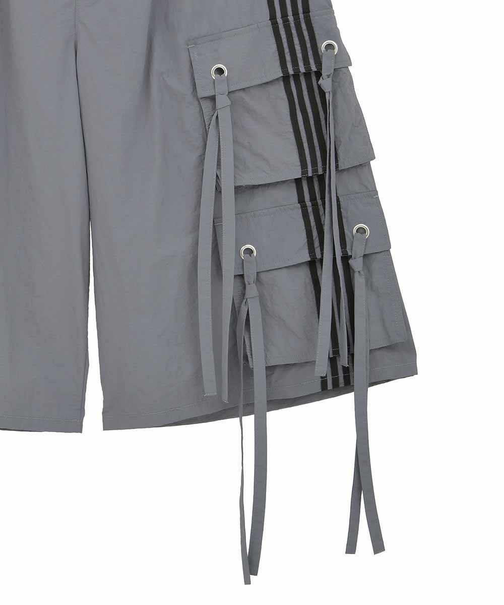 8 POCKETS NYLON HALF PANTS | Candy Stripper（キャンディ