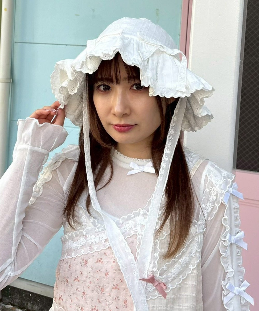 BABY FRILL HAT | Candy Stripper（キャンディ ストリッパー