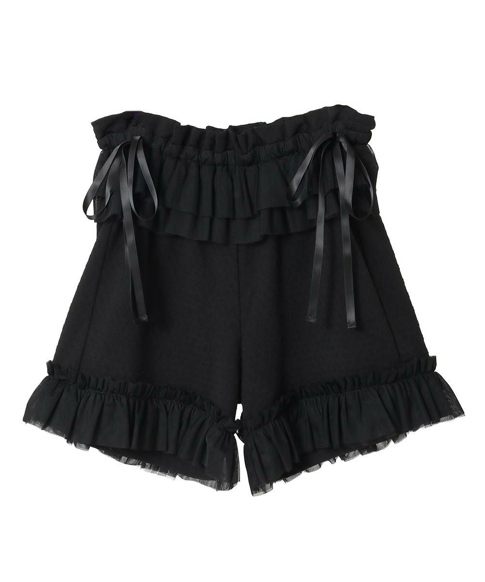 TINY RIBBON FRILL DRAWERS | Candy Stripper（キャンディ