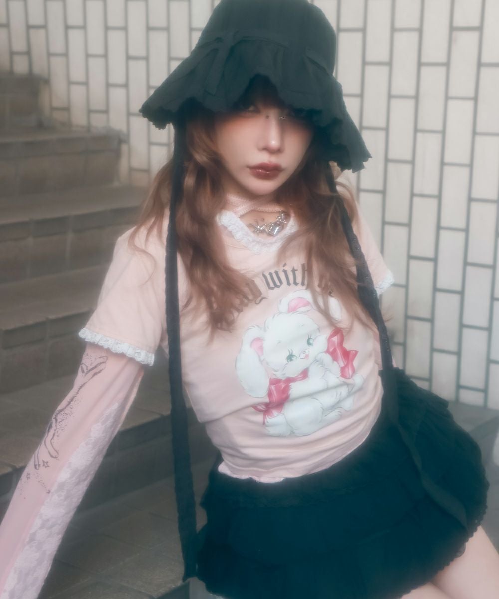 STAY WITH ME BABY TEE | Candy Stripper（キャンディ ストリッパー