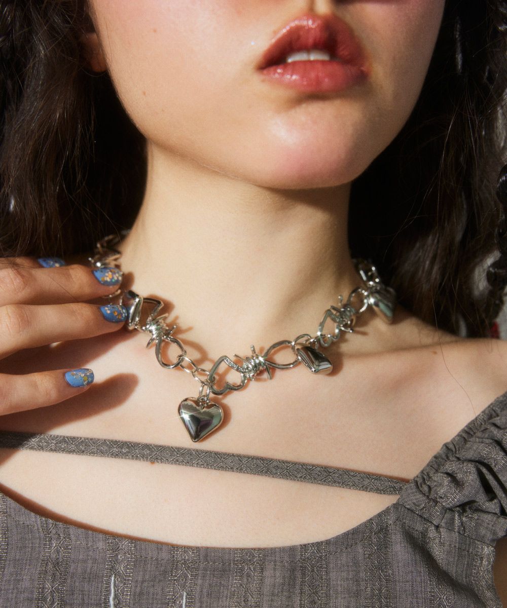 ♡ BARBED WIRE CHAIN | Candy Stripper（キャンディ
