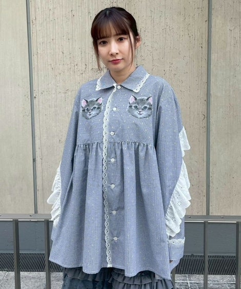 PEPLUM FRILL JACKET | Candy Stripper（キャンディ ストリッパー 