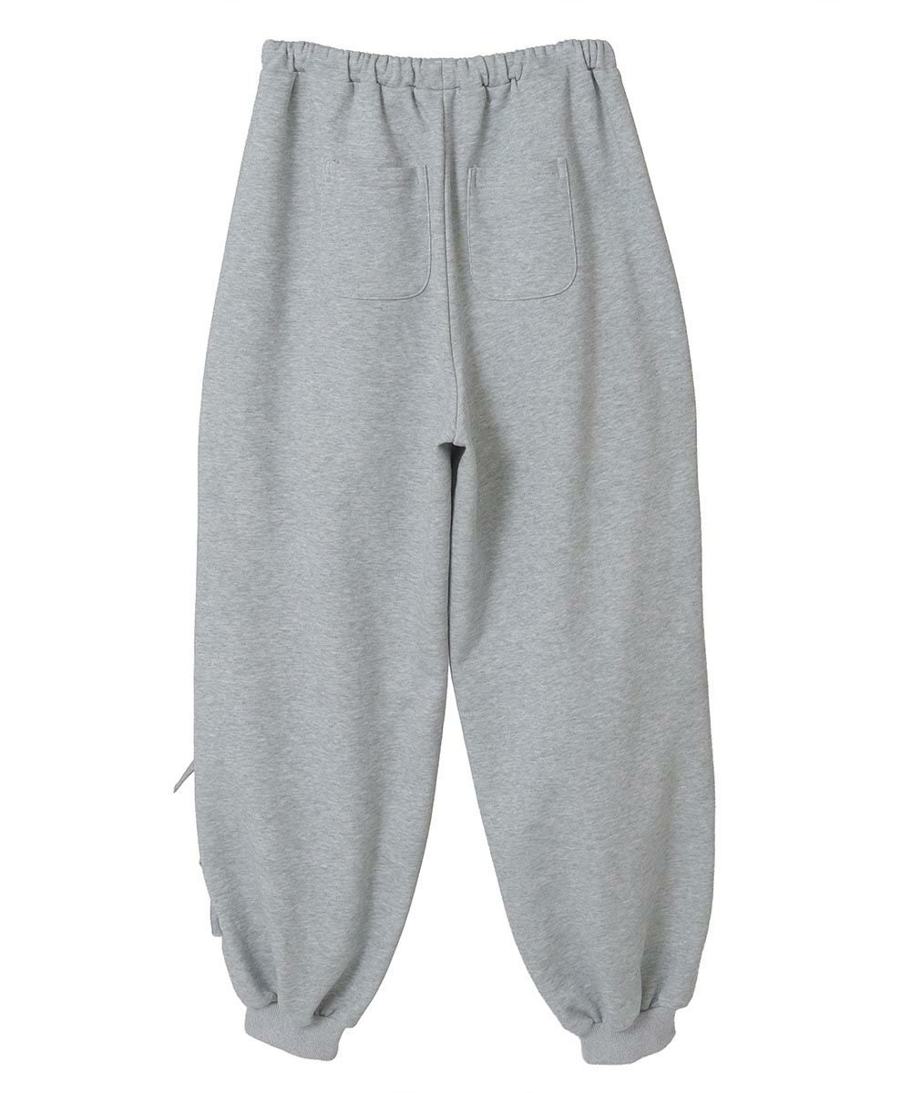 RIBBON HOLE SWEAT PANTS | Candy Stripper（キャンディ ストリッパー