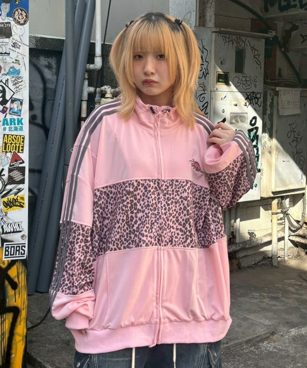 Candy Stripper CHINA TAILORED ジャケットピンク Candy Stripper（キャンディストリッパー）の「CND COLLEGE DOUBLE
