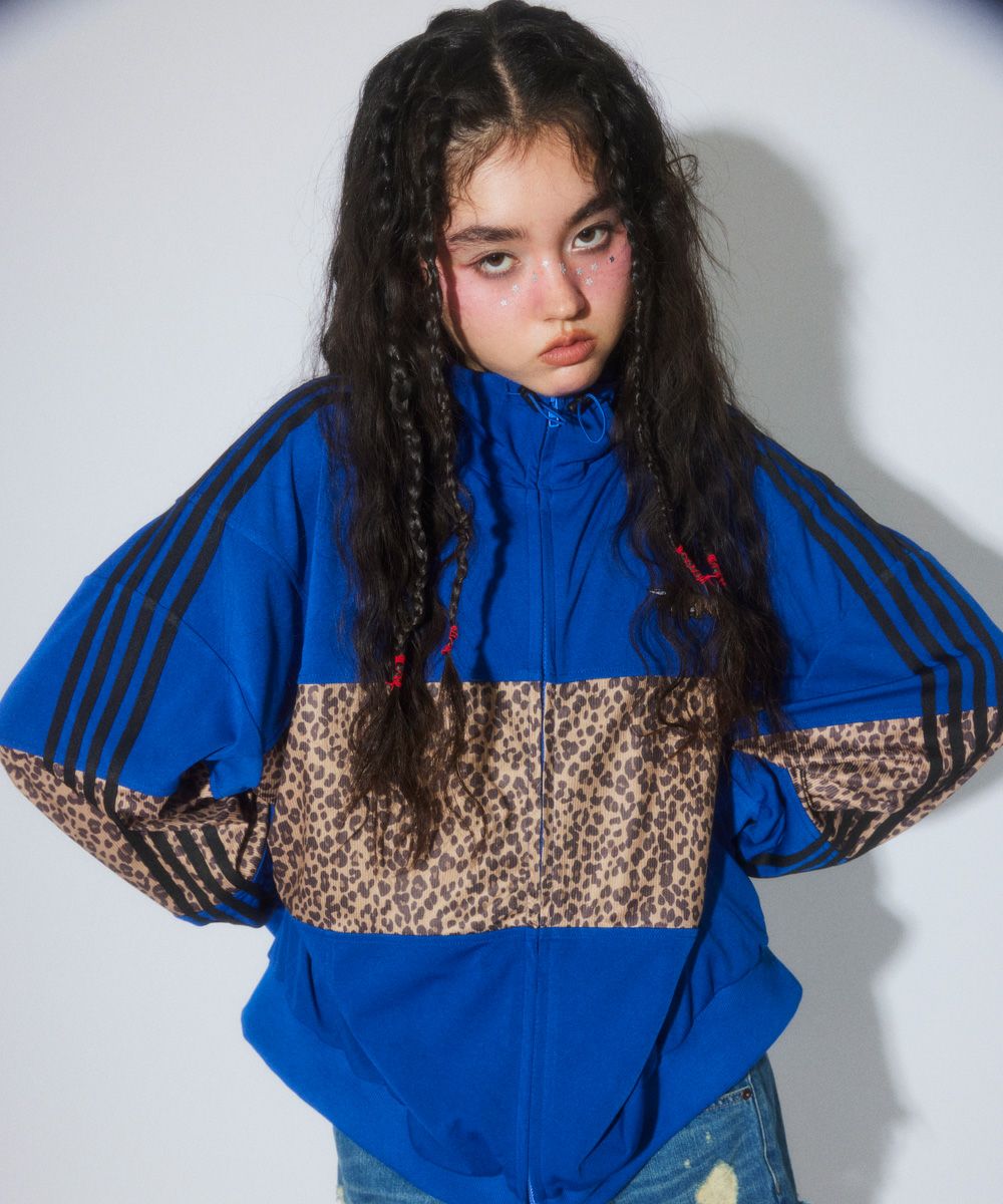 BRAVE DINOSAUR JERSEY BLOUSON | Candy Stripper（キャンディ