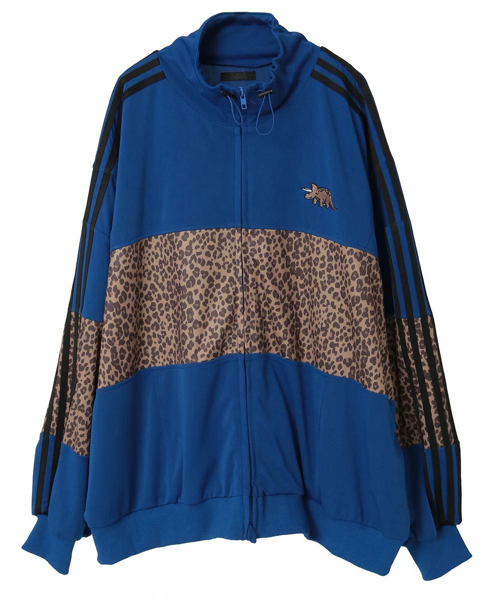 candystripper BRAVEダイナソージャージーブルゾン　ブルー完売品 BRAVE DINOSAUR JERSEY BLOUSON | Candy Stripper（キャンディ