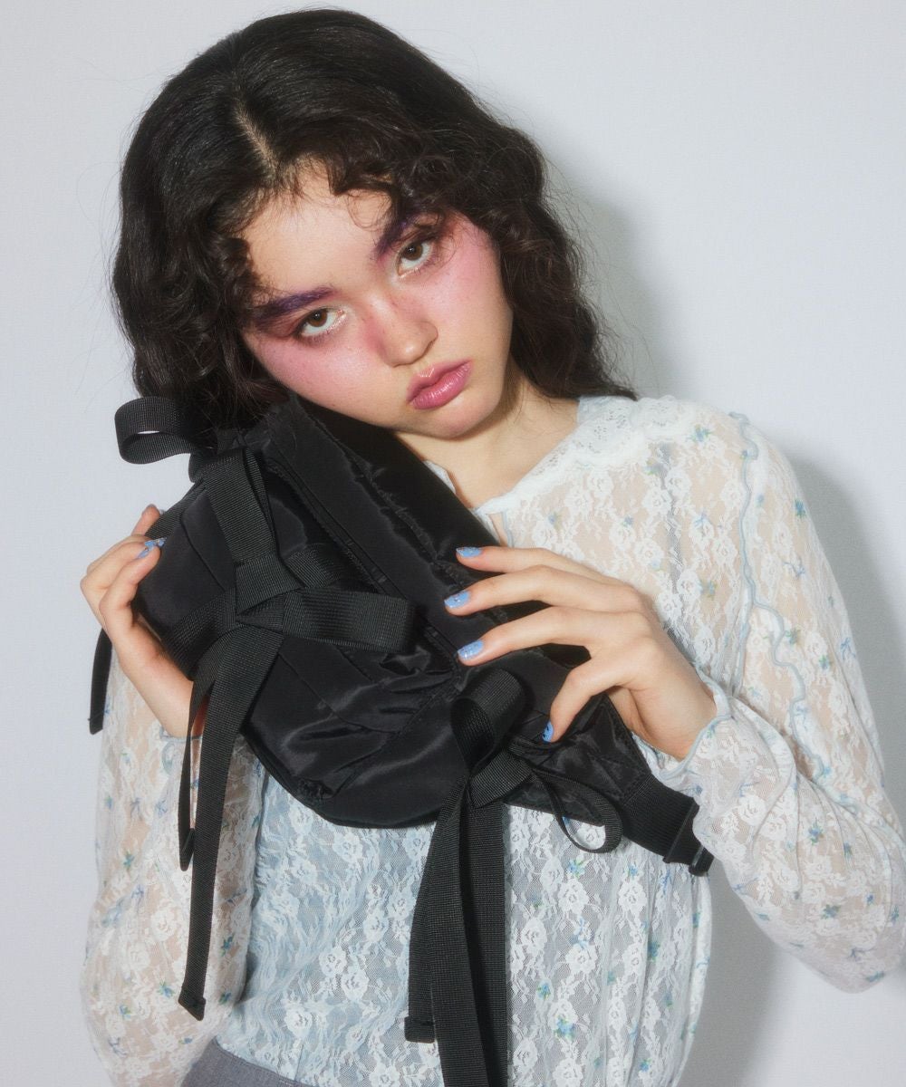 FANCY RIBBON WAIST BAG | Candy Stripper（キャンディ ストリッパー