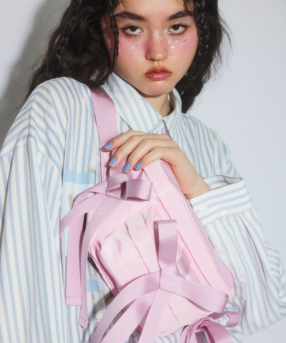 FANCY RIBBON WAIST BAG | Candy Stripper（キャンディ ストリッパー