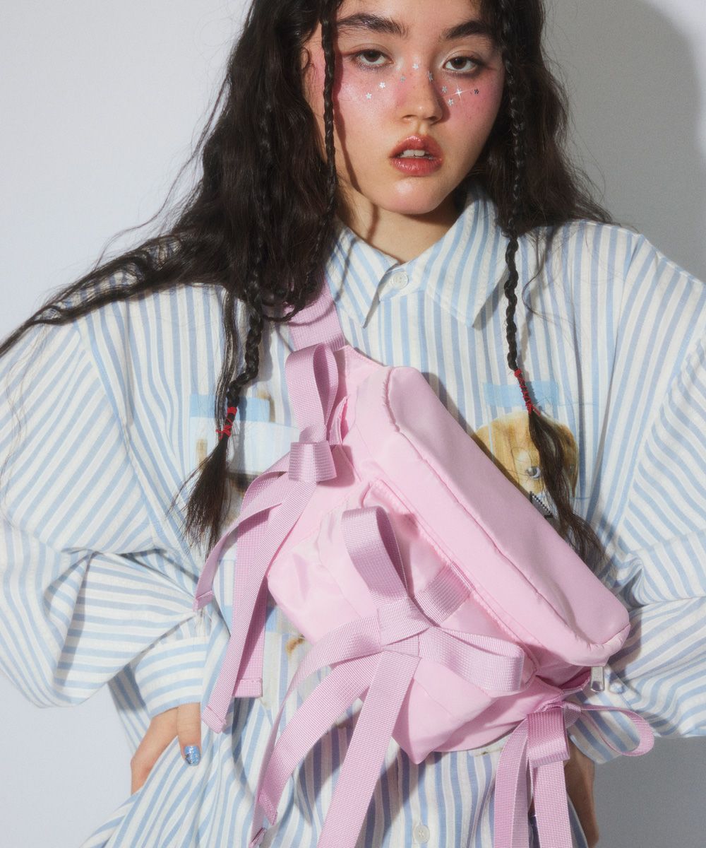 Candy Stripper FANCY RIBBON WAIST バッグ FANCY RIBBON WAIST BAG | Candy Stripper（キャンディ ストリッパー
