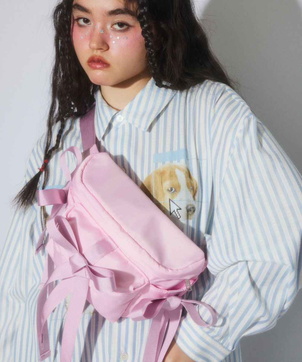 FANCY RIBBON WAIST BAG | Candy Stripper（キャンディ ストリッパー