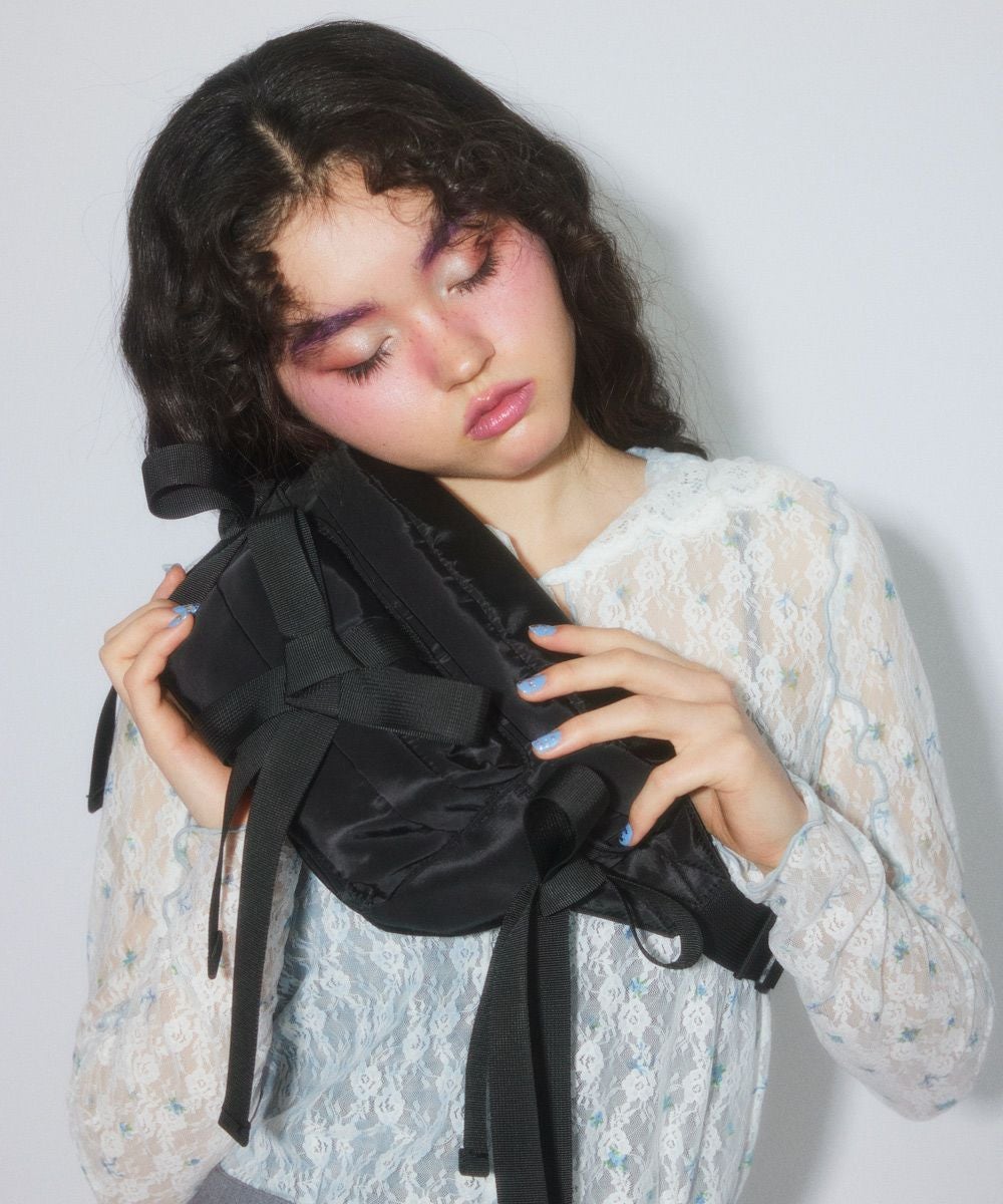 FANCY RIBBON WAIST BAG | Candy Stripper（キャンディ ストリッパー