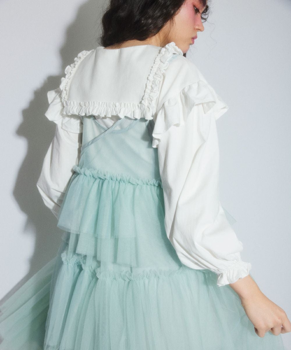 FRILL COLLAR TOPS | Candy Stripper（キャンディ ストリッパー