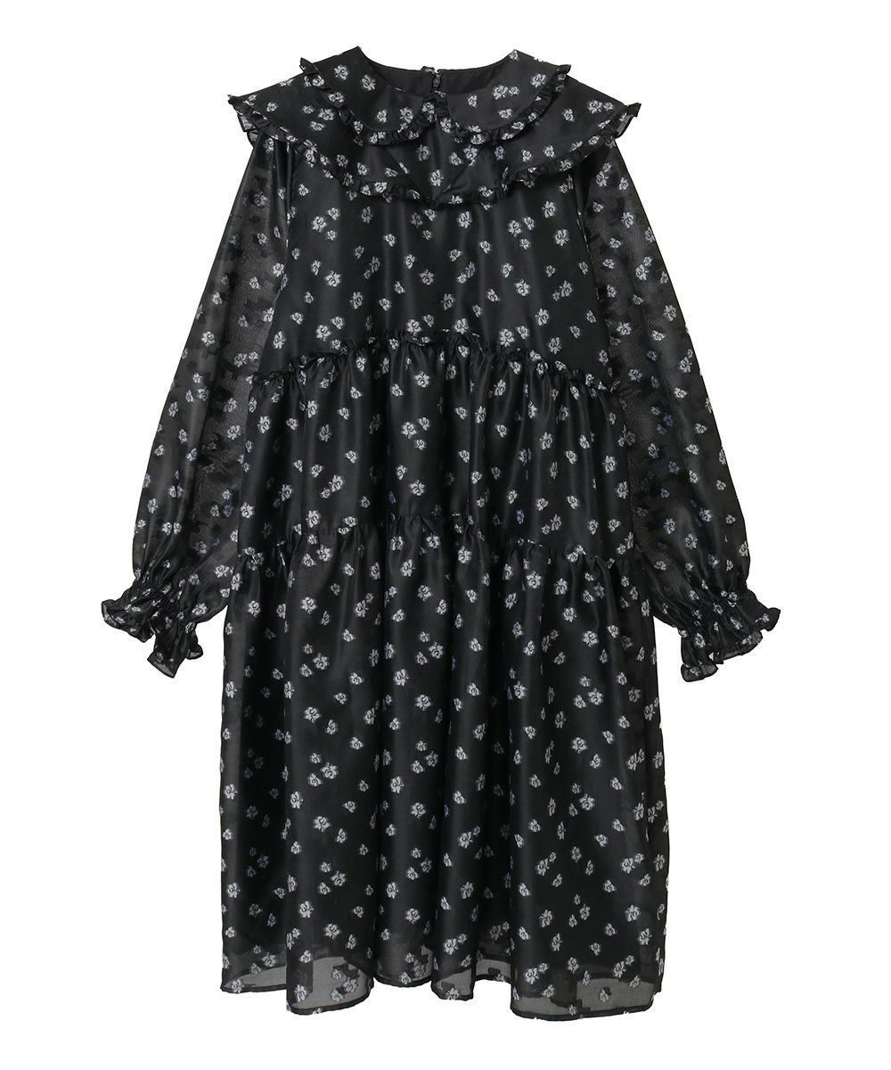 JACQUARD SAILOR ONE-PIECE | Candy Stripper（キャンディ