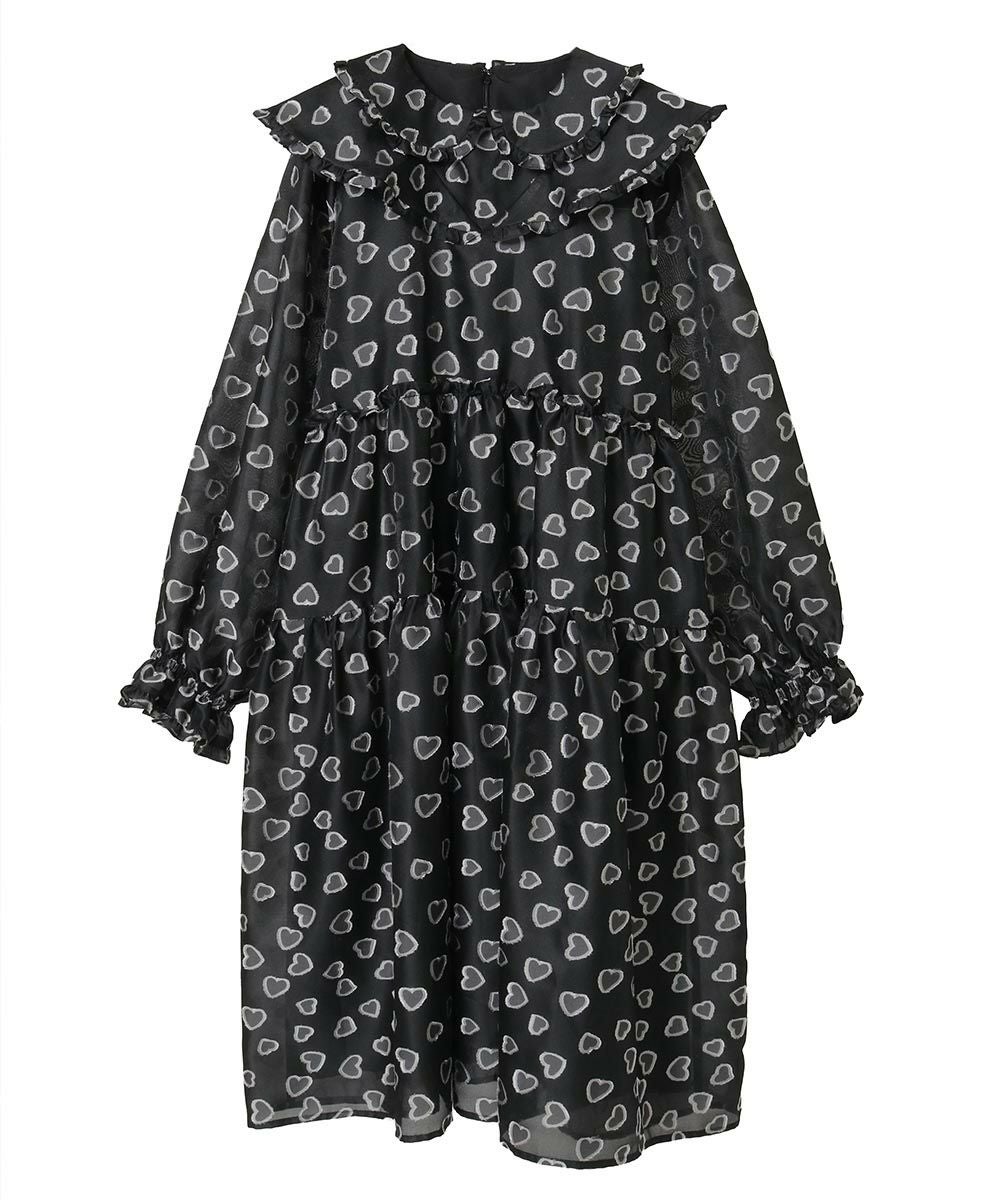 JACQUARD SAILOR ONE-PIECE | Candy Stripper（キャンディ