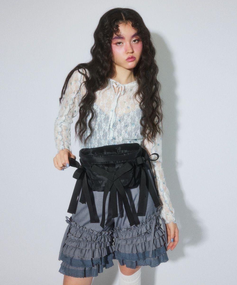 SHORT FRILL PANTS | Candy Stripper（キャンディ ストリッパー