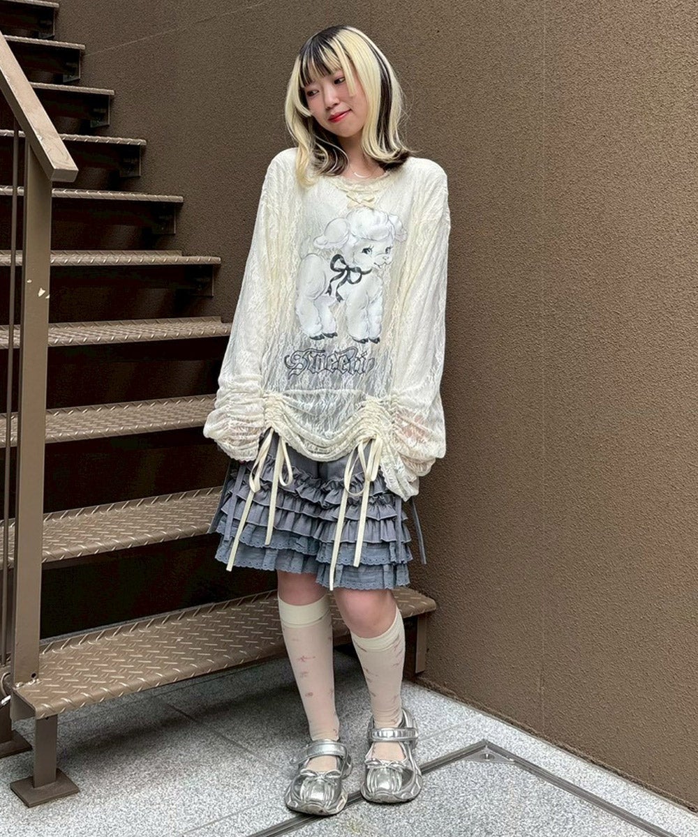 SHORT FRILL PANTS | Candy Stripper（キャンディ ストリッパー