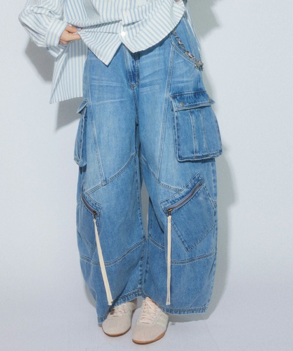 8 POCKETS CARVE DENIM PANTS | Candy Stripper（キャンディ 