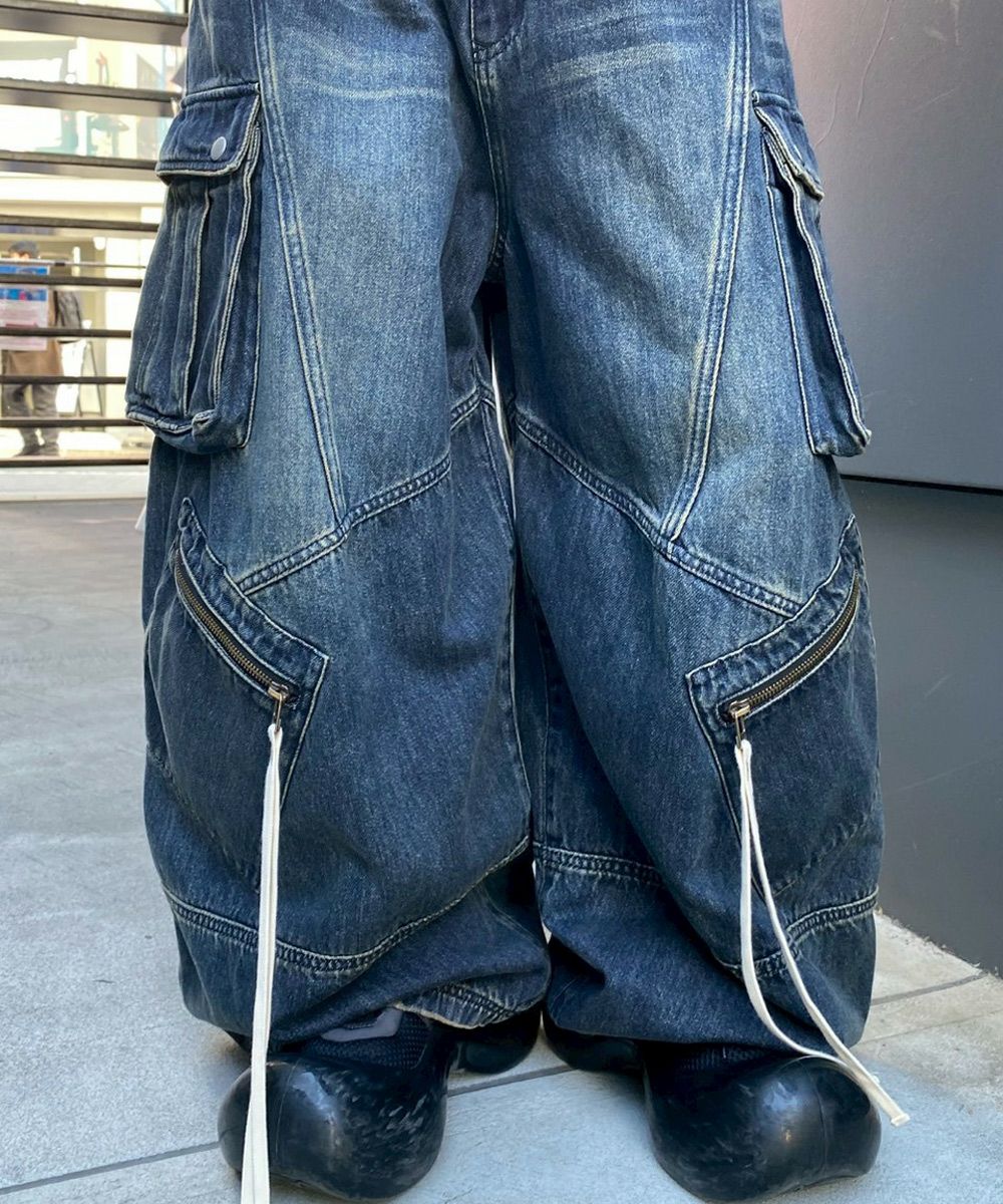 8 POCKETS CARVE DENIM PANTS | Candy Stripper（キャンディ