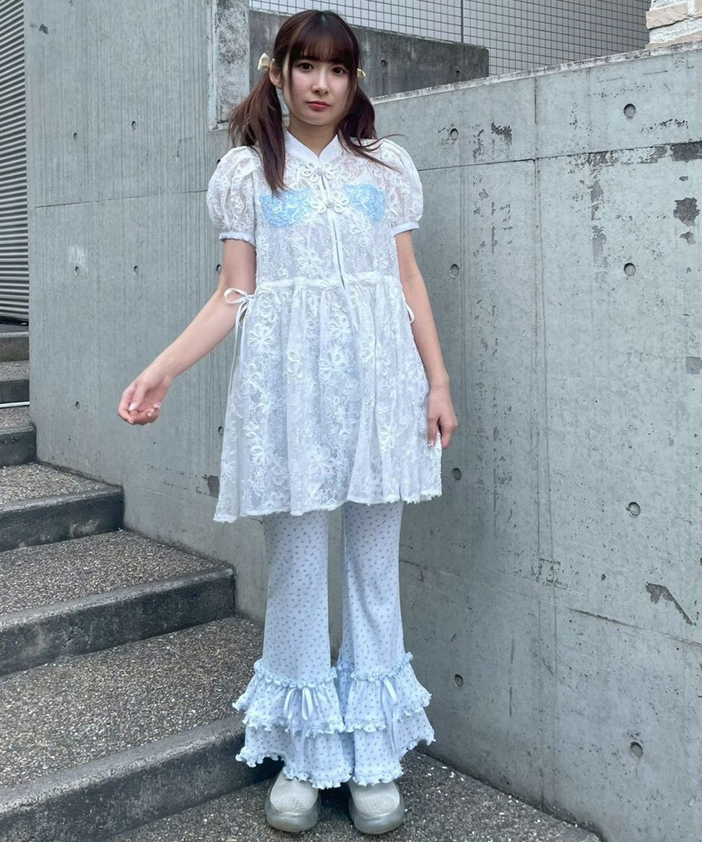 GARDEN FLARE PANTS | Candy Stripper（キャンディ ストリッパー
