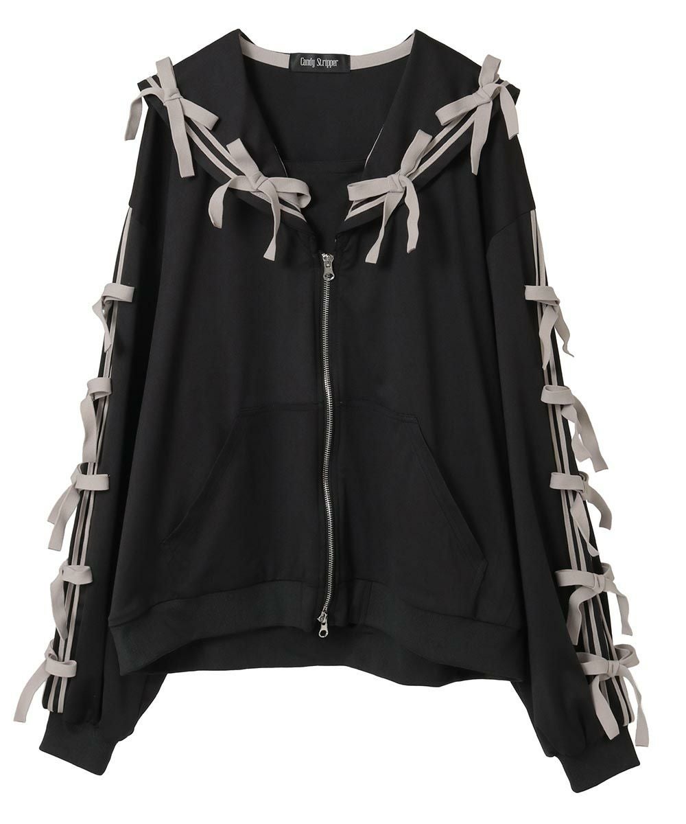 FULL OF RIBBON SAILOR JERSEY BLOUSON | Candy Stripper（キャンディ