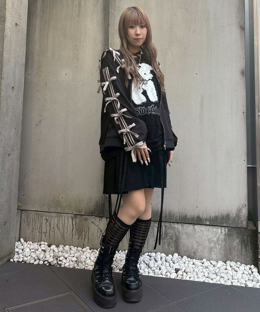 FULL OF RIBBON SAILOR JERSEY BLOUSON | Candy Stripper（キャンディ