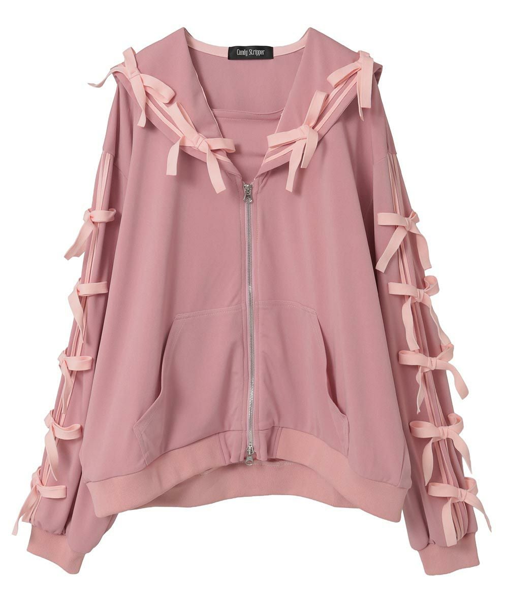 FULL OF RIBBON SAILOR JERSEY BLOUSON | Candy Stripper（キャンディ