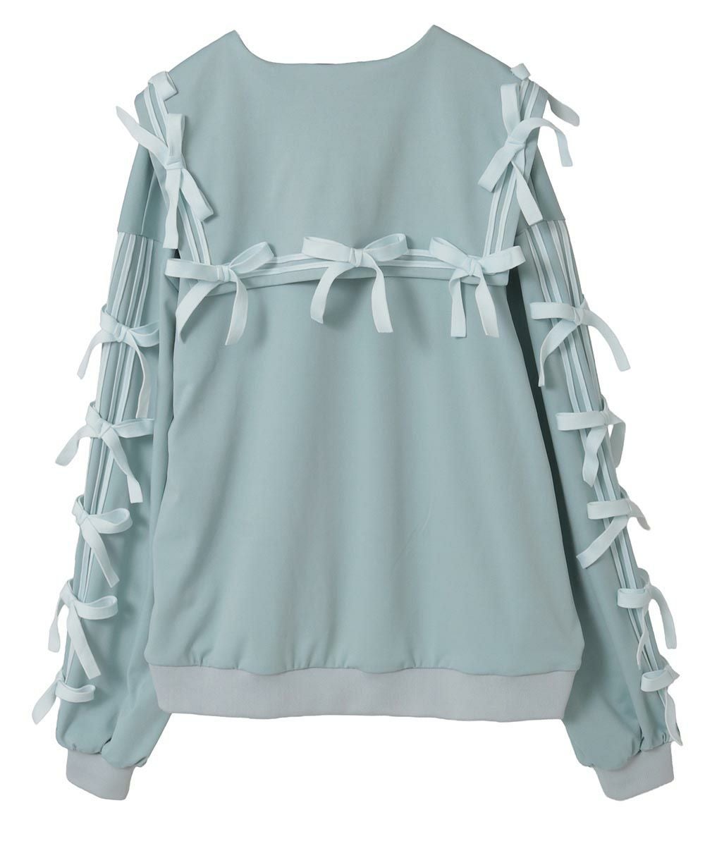 FULL OF RIBBON SAILOR JERSEY BLOUSON | Candy Stripper（キャンディ