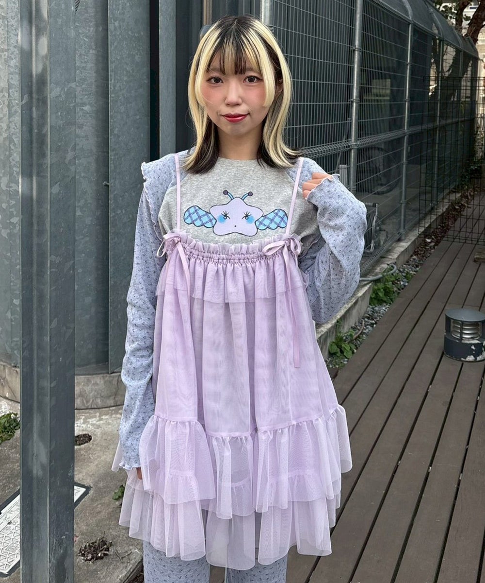 LITTLE STAR LAYERED TOPS | Candy Stripper（キャンディ ストリッパー