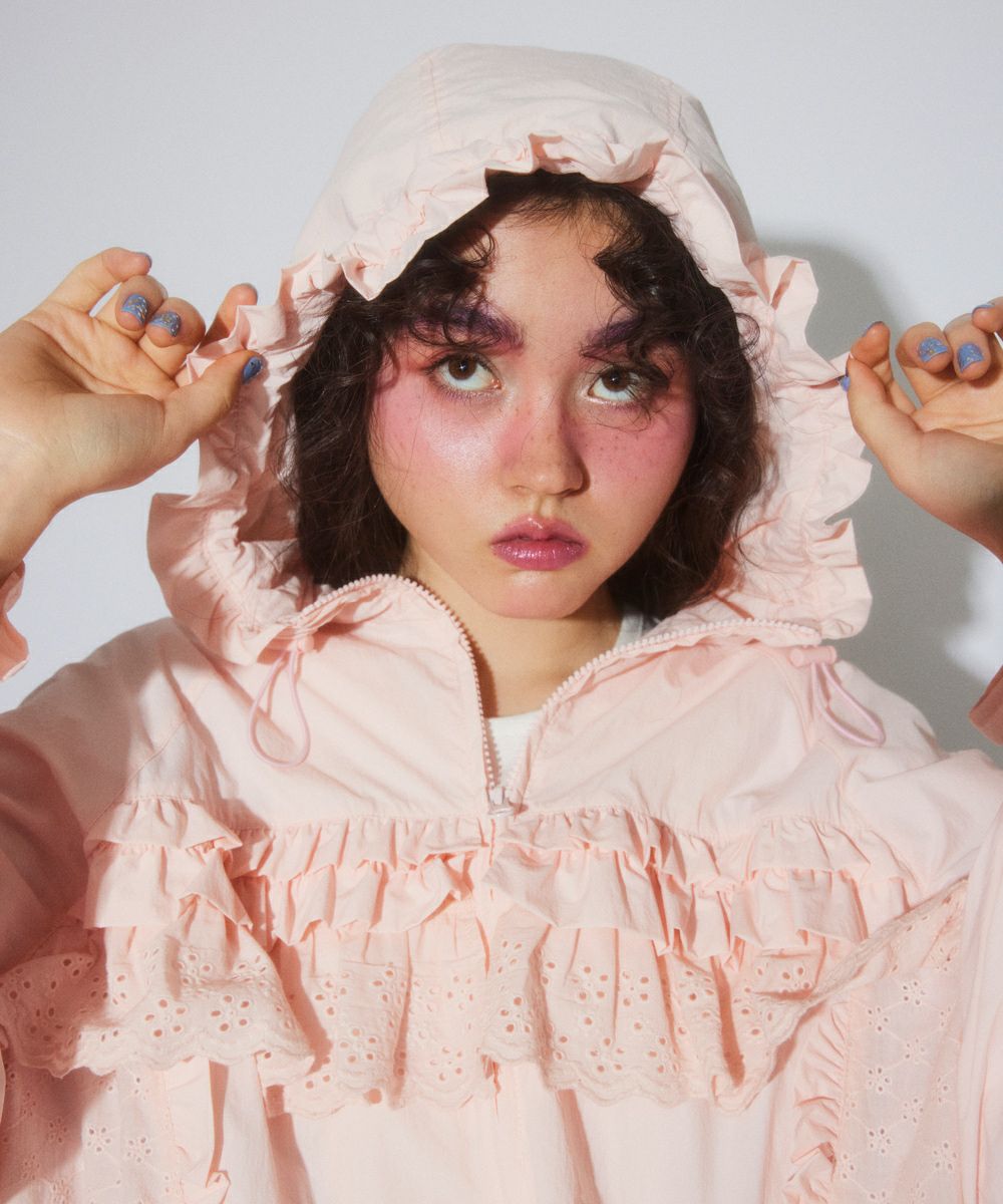 LACY TRACK JACKET | Candy Stripper（キャンディ ストリッパー