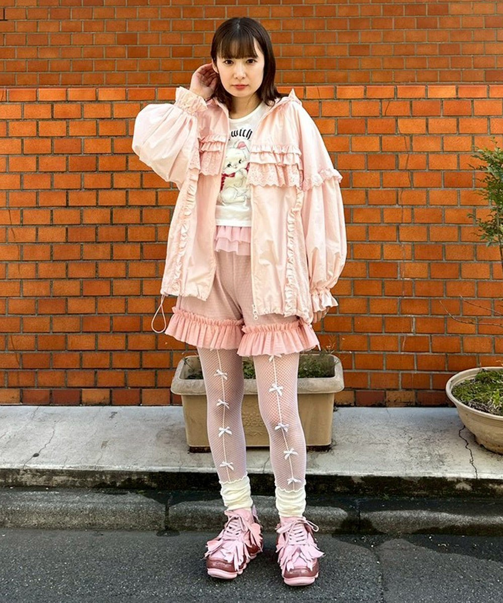 LACY TRACK JACKET | Candy Stripper（キャンディ ストリッパー