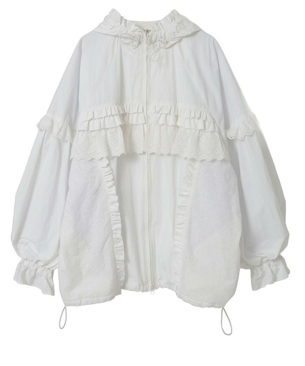 LACY TRACK JACKET | Candy Stripper（キャンディ ストリッパー