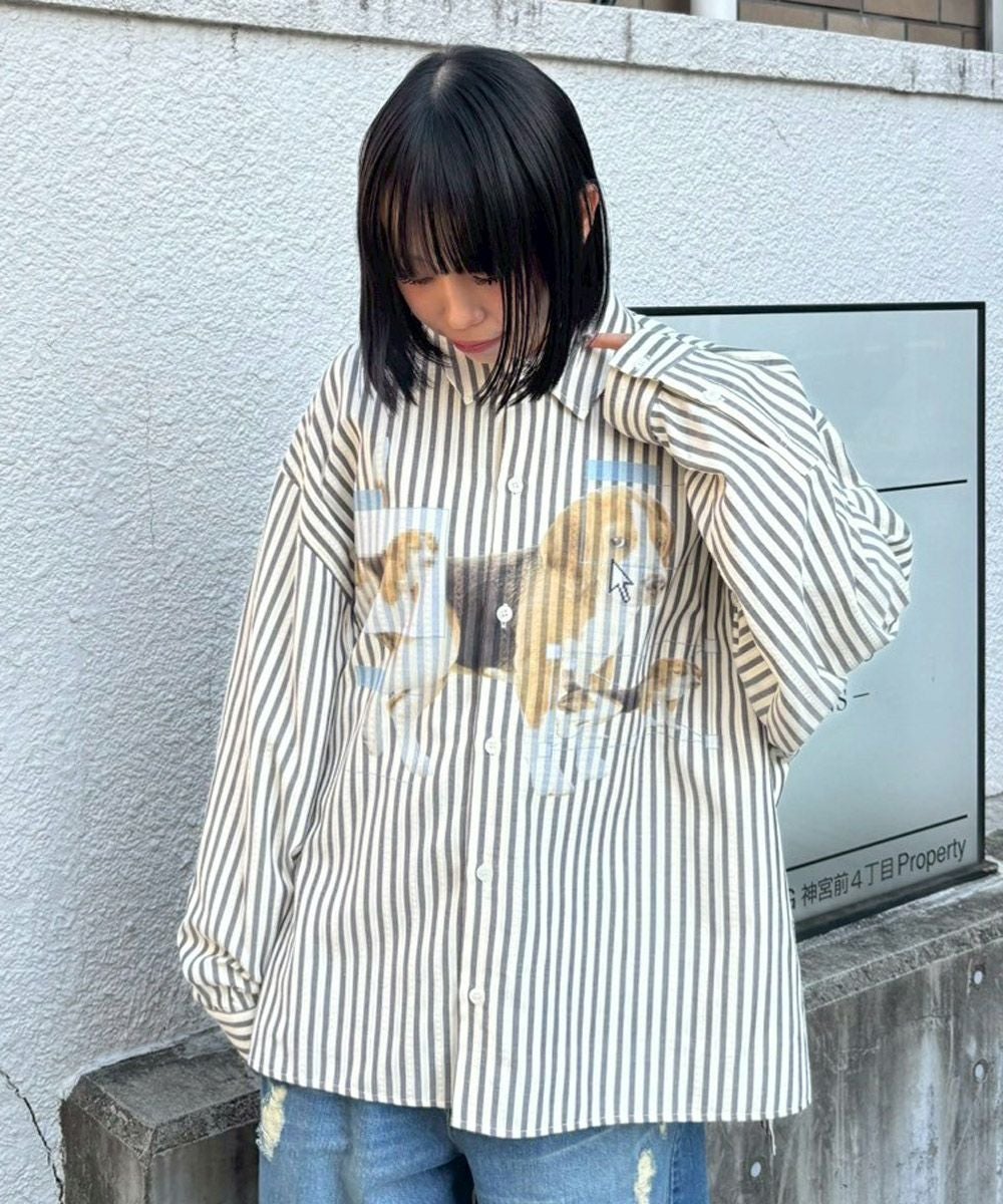 SHIRTS-BLOUSE |Candy Stripper（キャンディ ストリッパー