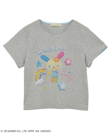 CINNAMOROLL】BALLOON HEART L/S TEE | Candy Stripper（キャンディ 
