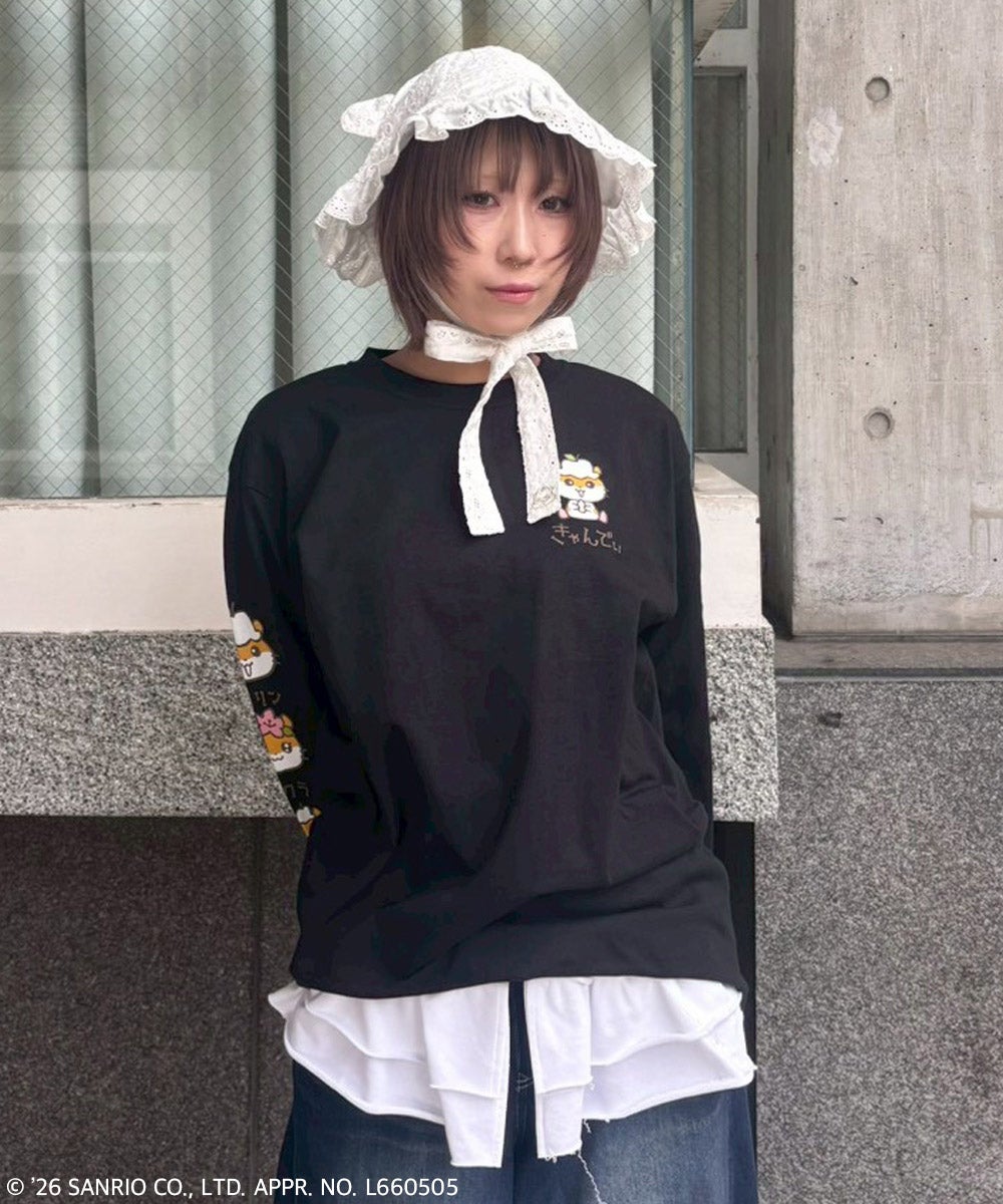 COROCOROKURIRIN】FLOWER LACE HAT | Candy Stripper（キャンディ