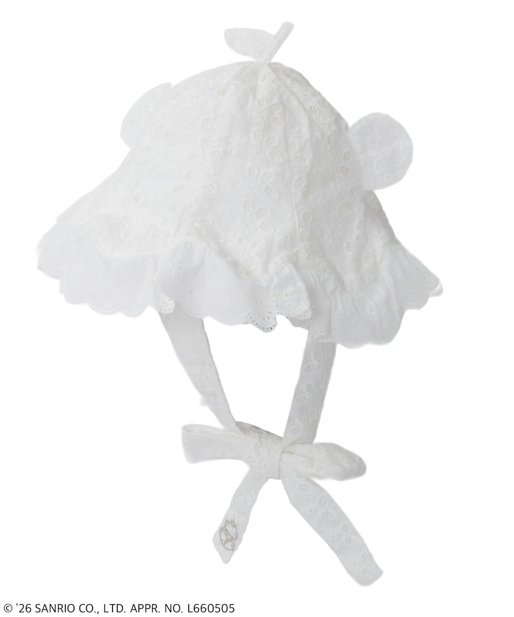 COROCOROKURIRIN】FLOWER LACE HAT | Candy Stripper（キャンディ