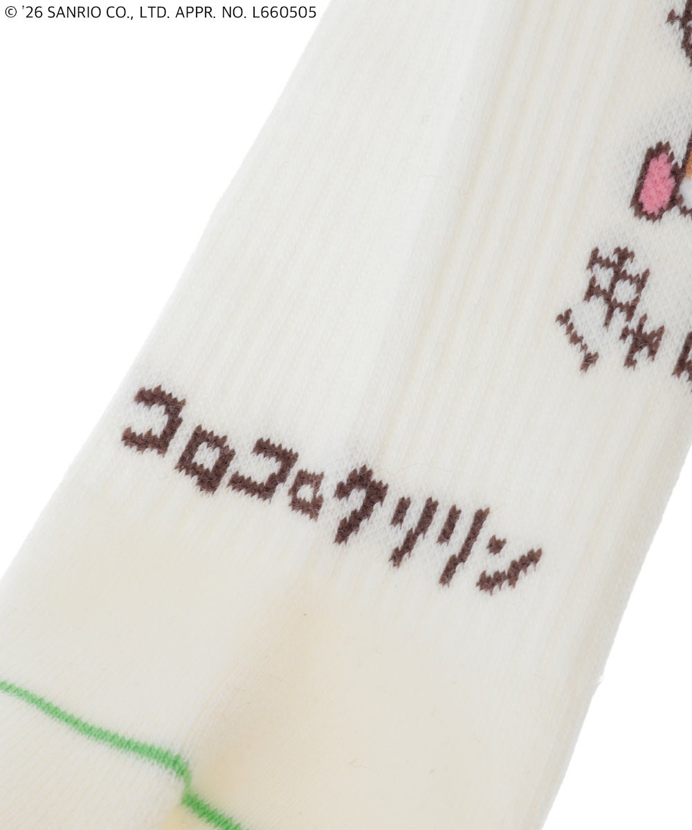 COROCOROKURIRIN】RIB SOCKS | Candy Stripper（キャンディ