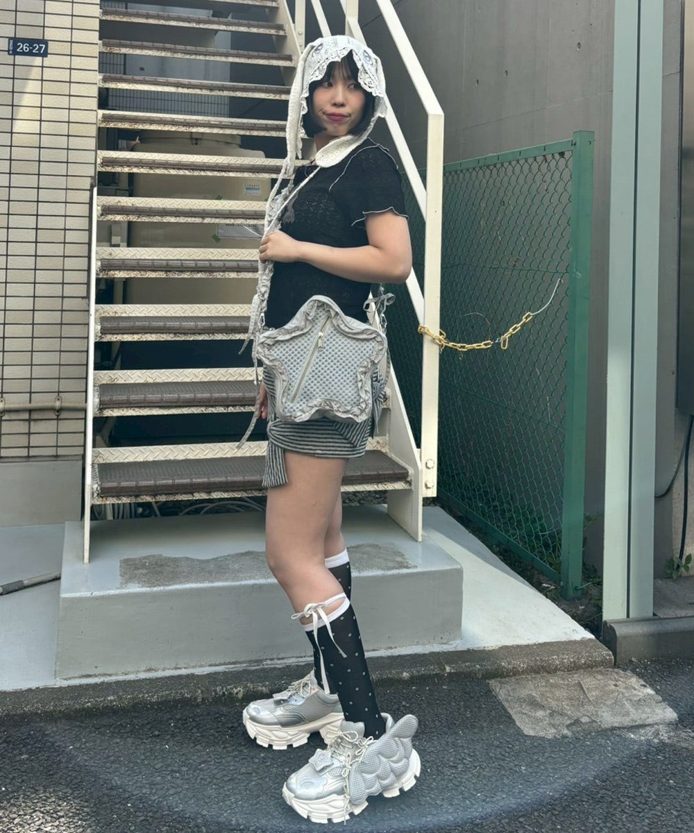 STAR FRILL SHOULDER BAG | Candy Stripper（キャンディ ストリッパー