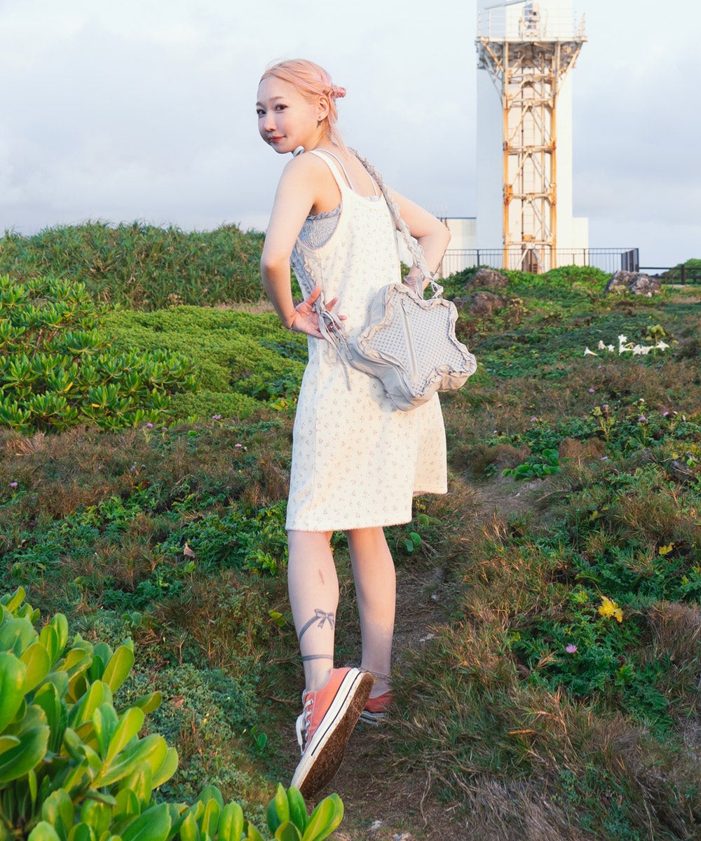 STAR FRILL SHOULDER BAG | Candy Stripper（キャンディ ストリッパー