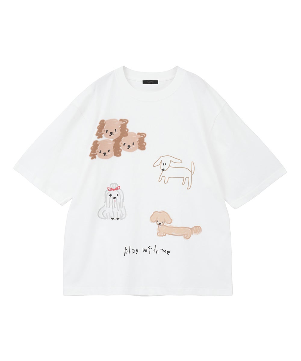 PLAY WITH ME TEE | Candy Stripper（キャンディ ストリッパー