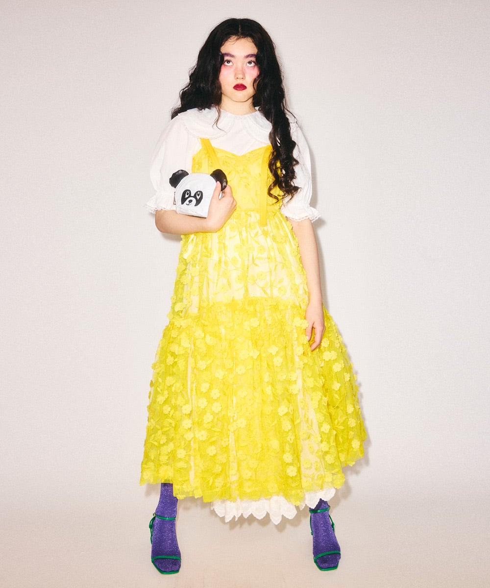 TINY FLOWER TULLE DRESS | Candy Stripper（キャンディ ストリッパー